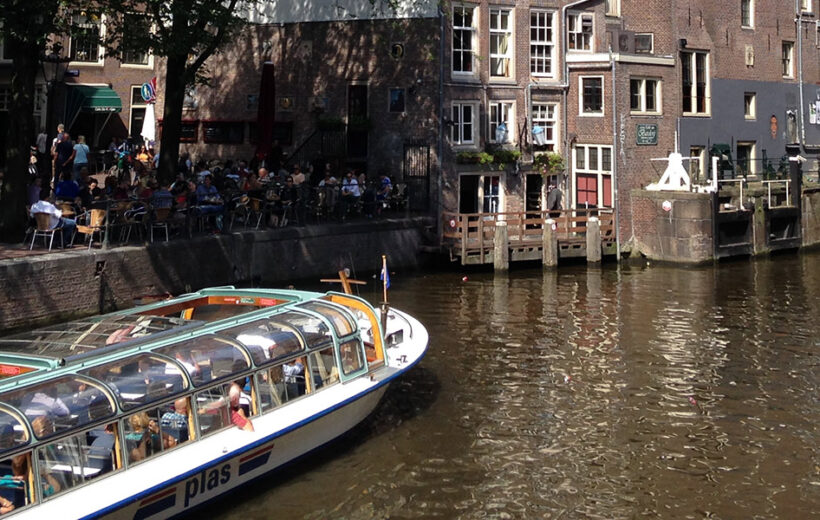 Passeig en barca per Amsterdam